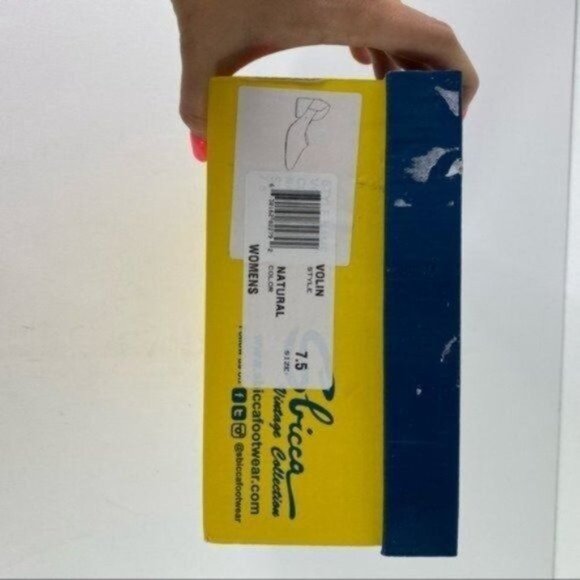 NEW Sbicca Volin Snake Print Leather D'orsay Heels 7.5 - Picture 9 of 9